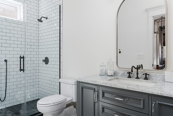 Bathroom remodeled by Complete Bath Solutions