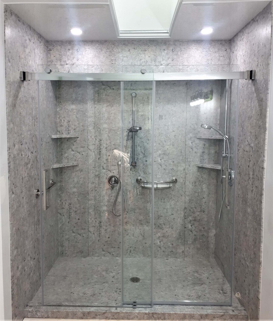 Walk in Shower Installation by Complete Bath Solutions